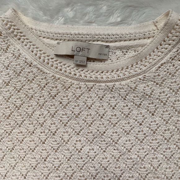 The Loft Petite Crochet Shirt - Picture 1 of 4